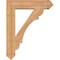 Ekena Millwork Olympic Arts & Crafts Smooth Bracket, Western Red Cedar, 5 1/2"W x 30"D x 38"H BKT06X30X38OLY03SWR - alternate 2